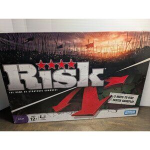 Risk Board Game By Parker Brothers  Strategic Conquest For Ages 12+  New Sealed